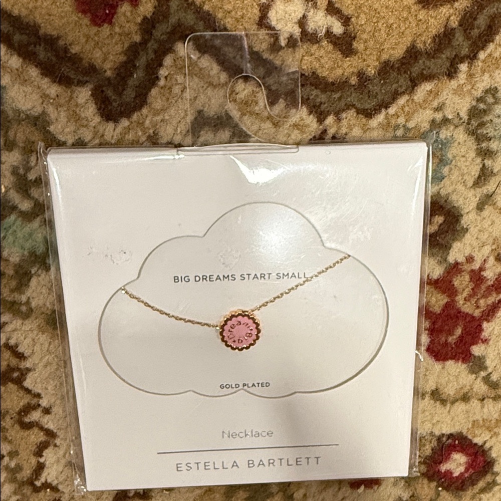 Pink Gold-Plated Necklace